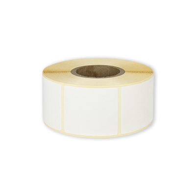 Białe papierowe etykiety samoprzylepne THERMAL...