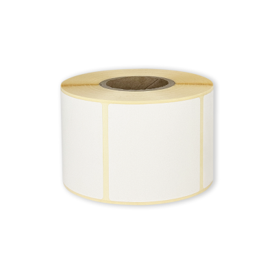 Białe papierowe etykiety samoprzylepne THERMAL...