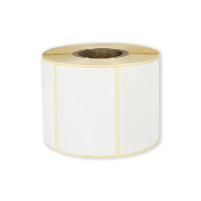 Etichete TERMICE autoadezive din hârtie albă...