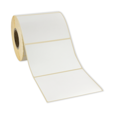 Samolepicí TERMO etikety 100x70 mm bílé papírové, 750 etiket na roli Samolepicí TERMO etikety 100x70 mm bílé papírové, 750 etiket na roli