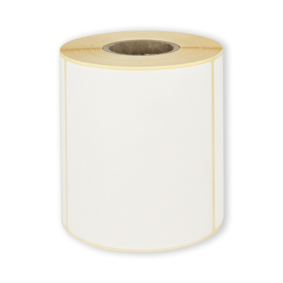 Fehér papír öntapadós THERMAL címkék 100x100...