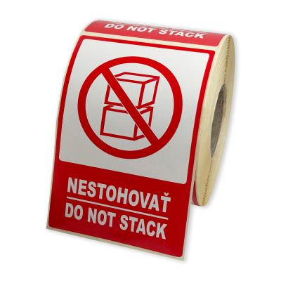 Etichete autoadezive 80x120 mm, NESTOHOVAŤ / DO...