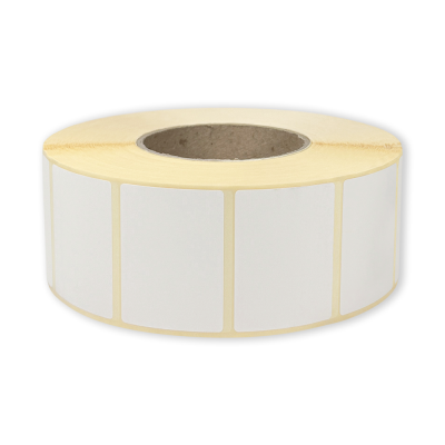 Samolepiace TERMO etikety 58x43 mm biele...