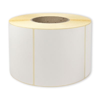 White paper self-adhesive THERMAL labels...