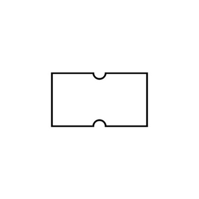 Öntapadós címkék árpisztolyokhoz, 22x12 mm,...