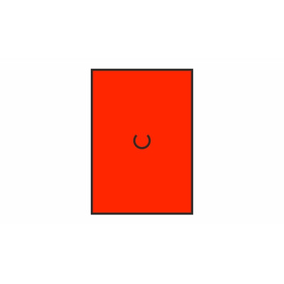 Etichete autoadezive pentru pistoale de prețuri, 16x23 mm, Motex signal color