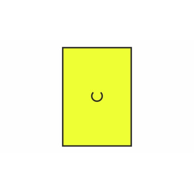 Etichete autoadezive pentru pistoale de prețuri, 16x23 mm, Motex signal color