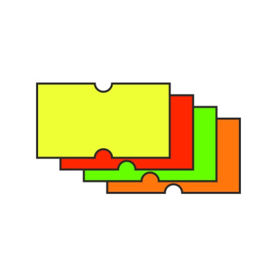Öntapadós címkék árpisztolyokhoz, 22x12 mm,...