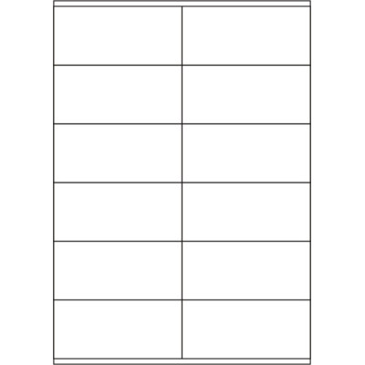 Etichete autoadezive din hârtie lucioasă albă...