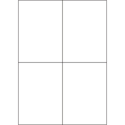 Białe błyszczące papierowe etykiety...