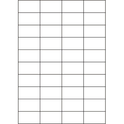 Fehér fényes öntapadós papírcímkék 52,5x29,7...