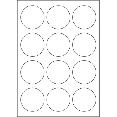 Fehér fényes öntapadós papír öntapadós címkék...