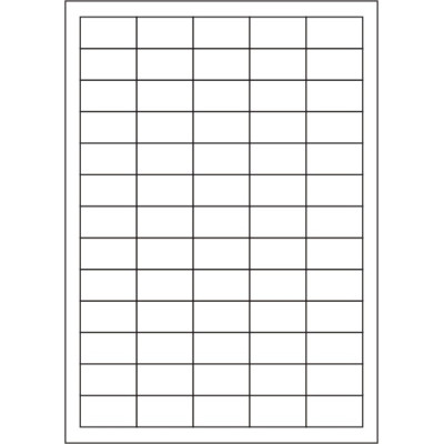 Etichete autoadezive din plastic alb mat...