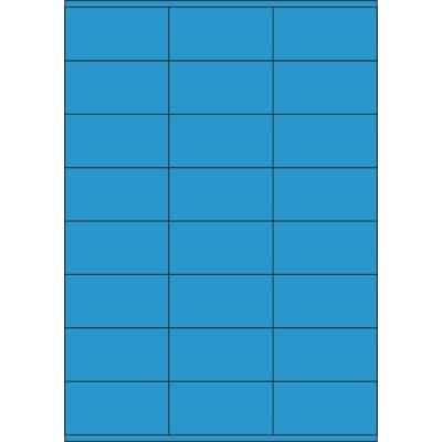 Etichete autoadezive din hârtie color 70x36 mm, pe foaie A4, pentru imprimare laser și inkjet