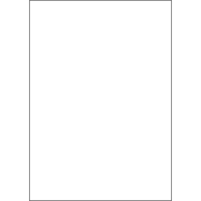 Fehér átlátszatlan öntapadós papírcímke 210x297...