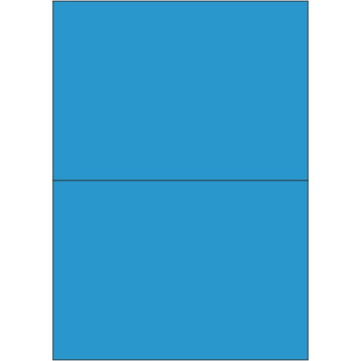 Samolepicí etikety 210x148 mm barevné papírové, na archu A4, pro laserový a inkoustový tisk Samolepicí etikety 210x148 mm barevné papírové, na archu A4, pro laserový a inkoustový tisk