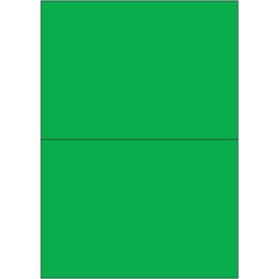 Samolepicí etikety 210x148 mm barevné papírové, na archu A4, pro laserový a inkoustový tisk