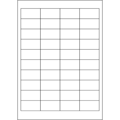 Etichete autoadezive din hârtie albă 48,5x25,4...