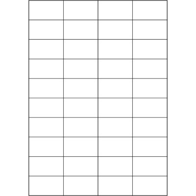 Fehér papír öntapadós címkék 52,5x29,7 mm,...