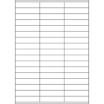 Etichete autoadezive din hârtie albă 70x16,9...