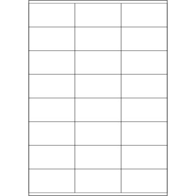 Etichete autoadezive din hârtie albă 70x36 mm,...