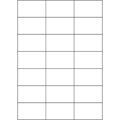 Białe papierowe etykiety samoprzylepne 70x42,3...