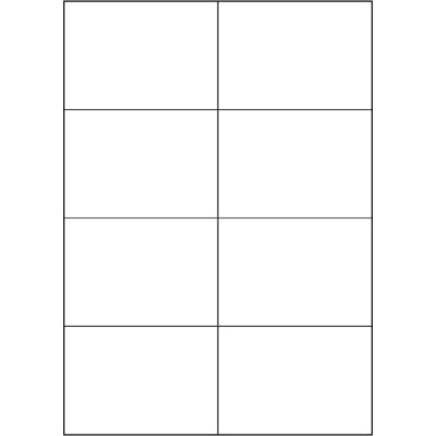 Białe papierowe etykiety samoprzylepne 105x74...