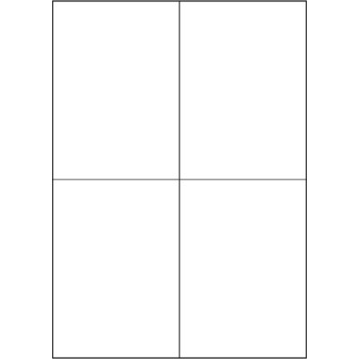 Etichete autoadezive din hârtie albă 105x148...