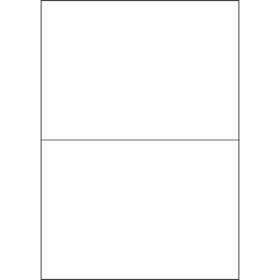 Białe papierowe etykiety samoprzylepne 210x148...