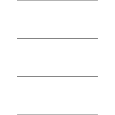 Fehér papír öntapadós címkék 210x99 mm, A4-es...