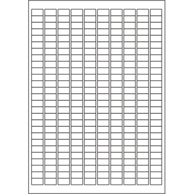 Etichete autoadezive din hârtie albă 17,8x10...