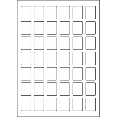 Fehér papír öntapadós címkék 25x33 mm, A4-es...