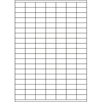 Białe papierowe etykiety samoprzylepne 30x15 mm...