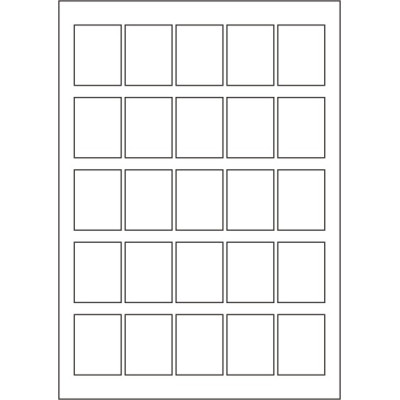 Etichete autoadezive din hârtie albă 35x45 mm,...