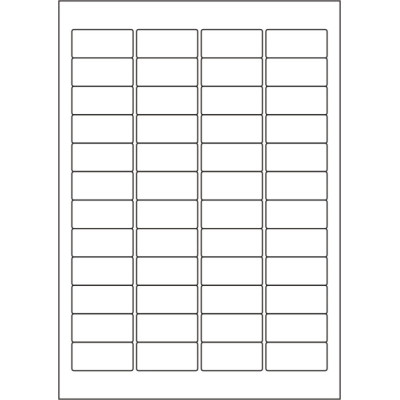 Etichete autoadezive din hârtie albă 45,7x21,2...