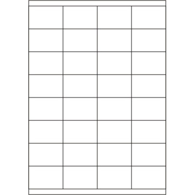 Etichete autoadezive din hârtie albă 52,5x35...