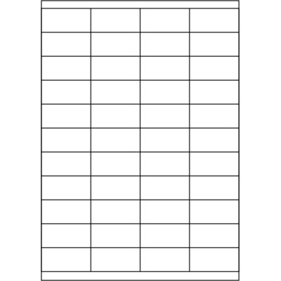 Białe papierowe etykiety samoprzylepne...