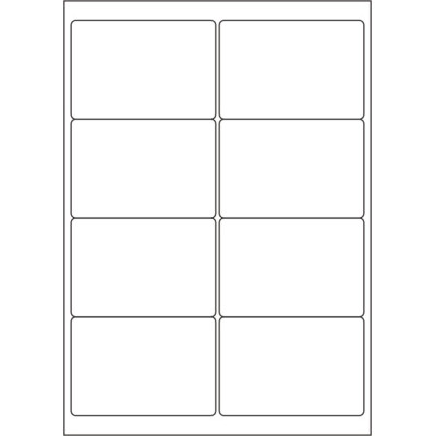 Etichete autoadezive din hârtie albă 99,1x67,7...