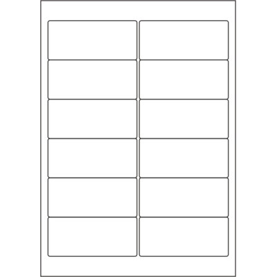 Etichete autoadezive din hârtie albă 96x42,3...