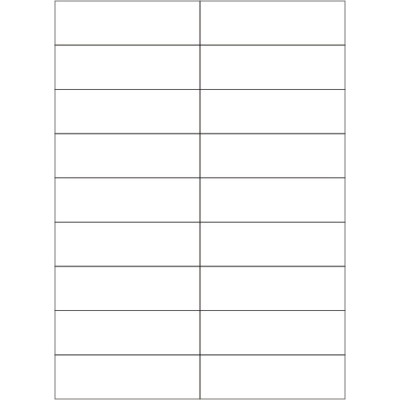 Etichete autoadezive din hârtie albă 105x32 mm,...