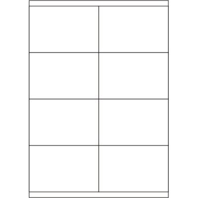 Selbstklebende Etiketten 105x70 mm, weißes...