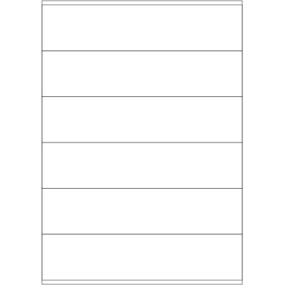 Etichete autoadezive din hârtie albă 210x48 mm,...