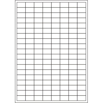 Etichete autoadezive din hârtie albă 25x15 mm,...