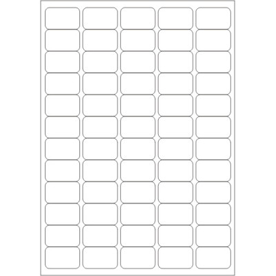 Etichete autoadezive din hârtie albă 37,5x23,5...