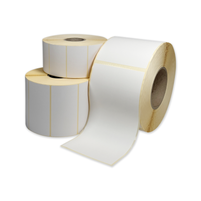 Selbstklebende Etiketten Kreis 50x50 mm, weißes...